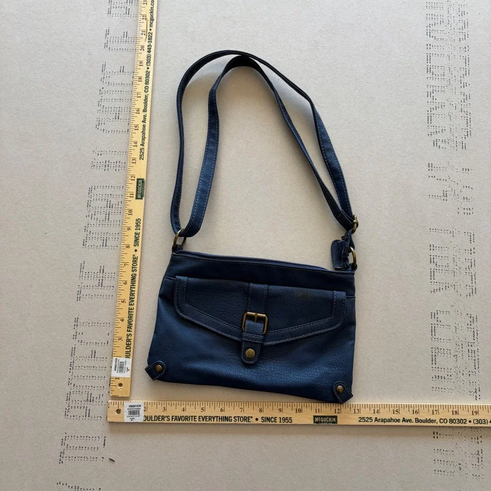 Y2K American Eagle Crossbody Bag Floral inside print